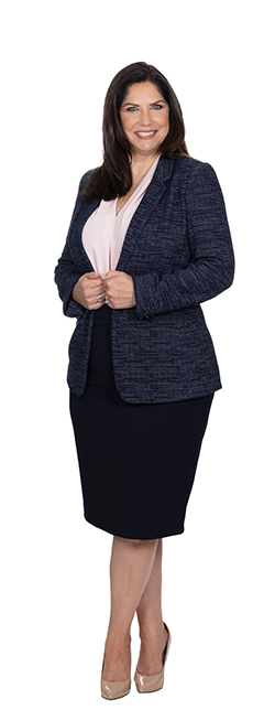 Full body photo of the Director of Sales and Marketing Martha Guerra-Kattou
