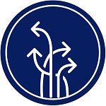 Arrows pointing at different directions